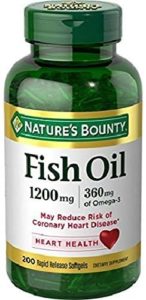Fish oil juvenile diabetes