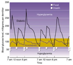 blood glucose charts