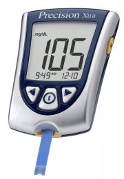 the precision glucose meter